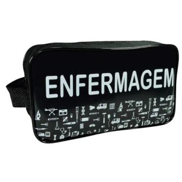 Imagem de Necessaire Enfermagem Bolsa Personalizada Academica Estagio - LOVE SAU