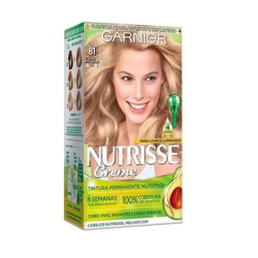 Imagem de Coloração Nutrisse Louro Paixão Nacional 81 Louro Cinza Claro - Garnie