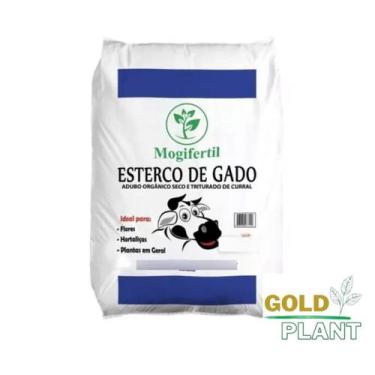 Imagem de Esterco bovino gado boi curral adubo organico 30 litros Gold Plant - M