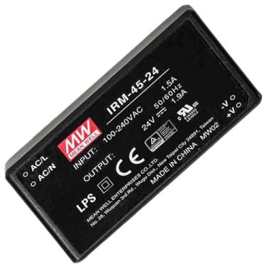 Imagem de Mean Well 45W MóDulo De Energia Verde Ac-Dc MontáVel Em Pcb Para Queda De Energia 48v Dc Fonte De AlimentaçãO Transformador De TensãO VariáVel 24V 1.9A (IRM-45-24 24V/1.9A/45.6W/PCB Power)
