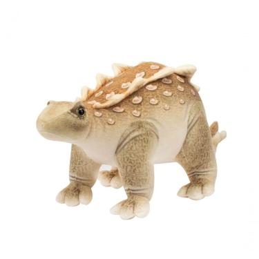 Imagem de Pelúcia Dinossauro Marrom Estegossauro Fofo 45cm