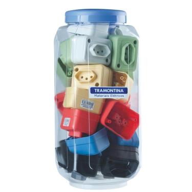 Imagem de Tomada Retangular 2P T 10A 250V