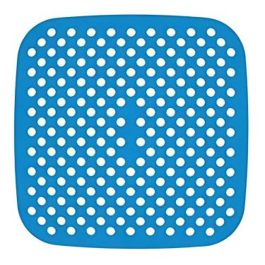 Imagem de Tapete Quadrado Silicone 18,5Cm Protetor Air Fryer