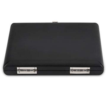 Imagem de Estojo de Armazenamento de Palheta para Saxofone, Clarinete, Leve e Resistente, Capa de Couro PU para Músicos, Preto