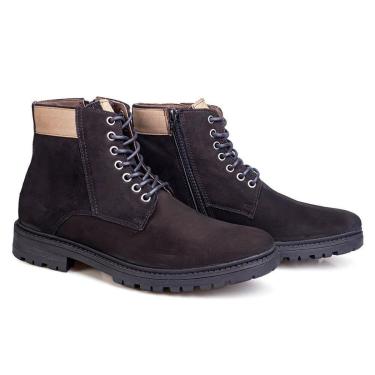 Imagem de Bota Adventure Rafarillo Couro Masculino Amarração Conforto-Masculino