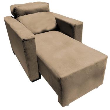 Imagem de Poltrona Do Papai E Mamae Retratil e Reclinavel Florença Cappuccino