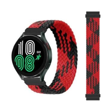 Imagem de Pulseira Trançada Solo Loop De 22mm 20mm Para Samsung Galaxy Watch E A