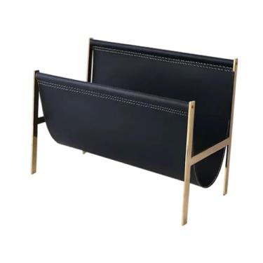 Imagem de KiBcsLic Porta-revistas, porta-correspondências, elegante, moderno, compacto, decorativo, para revistas e jornais, ideal para banheiro, mesa ou quarto, Azul