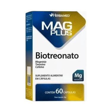 Imagem de Mag Plus Magnésio Bisglicinato com 60 Cápsulas - Herbamed