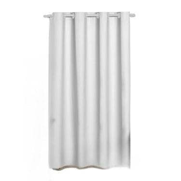 Imagem de Cortinas opacas – adequadas para salas de estar, cozinhas e quartos, cortinas opacas para portas(Branco)