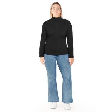 Imagem de City Chic Suéter feminino plus size - Alicia, Preto, 50