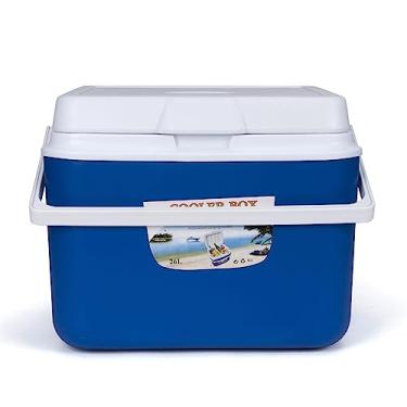 Imagem de Caixa Térmica Isolada para Almoço Camping Piquenique Praia Carro com Casca de PE Camada Isolação EPS e Interior PP Grau Alimentar