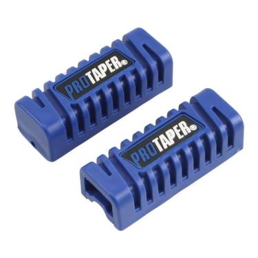 Imagem de Pedaleira De Borracha Universal Estribo Cg 160 Titan Fan Start Cb 250f Protaper Motocross Color:azul