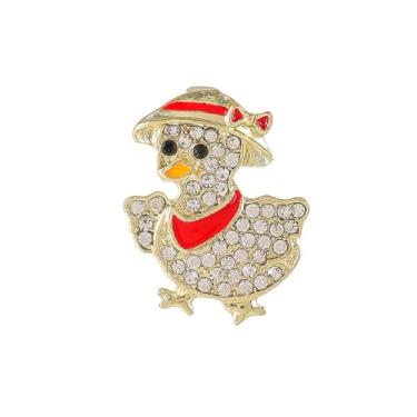 Imagem de Broche de pato fofo para mulheres e homens, broche de lapela de animal criativo engraçado imitação de strass adorável pato, jaqueta, mochilas, acessórios, moda, chique, corsage, joias para filha