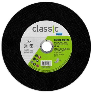 Imagem de Disco Corte Inox E Metal Ar302 300x3,2x19,05 Classic Norton