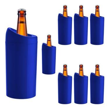 Imagem de Porta Garrafa Térmico Camisinha Para Cerveja 600ml kit 8pçs - NEOPLAS,