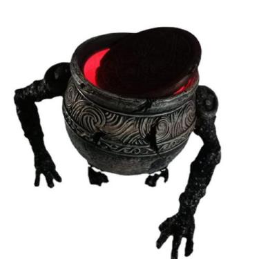 Imagem de Estatueta de pote de resina, escultura, estátua, anel de Elden para me