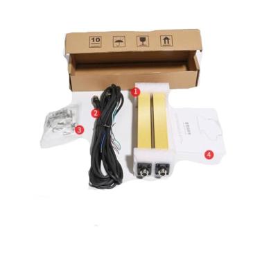 Imagem de Transistor PNP Normalmente Fechado 10 Feixes 40 MM Cortina de Luz Grade de Segurança Proteção Hidráulica Punch Profissão Fotoelétrica