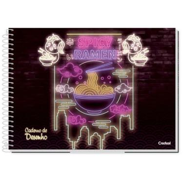 Imagem de Caderno De Cartografia E Desenho Espiral Capa Dura 80 Folhas My Collection Credeal Estampa 3