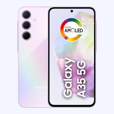 Imagem de Samsung Galaxy A35 5G, Câmera Tripla Traseira de até 50MP, Selfie de 13MP, Nightography, Apagador de objetos, Design em vidro e IP67, Tela Super AMOLED de 6.6" 120Hz Vision Booster, 128GB - Rosa (Recondicionado)