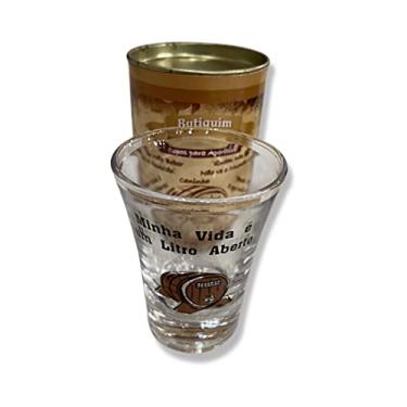 Imagem de COPO APERITIVO FRASES + TUBETE