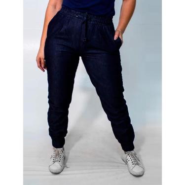 Imagem de Calça Jogger Jeans Azul Noite Alta Anticorpus Jeanswear-Feminino
