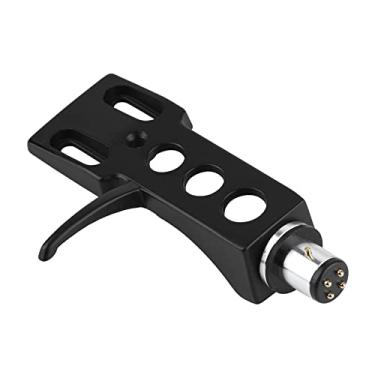 Imagem de Cosiki Substituição de Montagem de Headshell Phono de Plataforma Giratória LP Universal Codificada por Cores Com Fios de Chumbo para Melhor Separação de Som, Adequado para DJs e Entusiastas de áudio