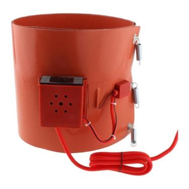 Imagem de oshhni Aquecedor de Tambor/Balde com Faixa de Aquecimento Fácil de Usar, Temperatura Ajustável para Mel, Resina, Óleo, Parafina, Cera e Tinta, Visor Digital