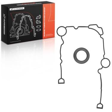 Imagem de A-Premium Conjunto de juntas de tampa de sincronização do motor compatível com Ram 1500, 2500, 3500, 4500, 5500 e Jeep Wrangler, Commander, Wagoneer & Dodge Charger, Durango, Challenger, Magnum, Ram e