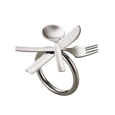 Imagem de Argolas para Guardanapos Manuela 6 Peças Riva