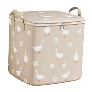 Imagem de Generic Saco para guardar edredom, roupa suja, cobertor, travesseiro e roupa de cama, Beige 100 L