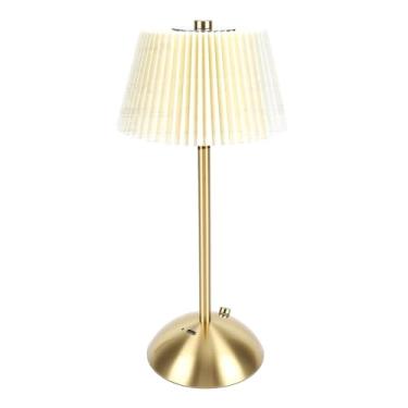 Imagem de Asixxsix Abajur Sem Fio, Lâmpada Sem Fio Recarregável de 4,3 X 11,4 Polegadas 1200mAh Com Controle de Toque, para Quarto, Cabeceira, Mesa de Jantar, Sala de Estar, Acampamento (Bege)