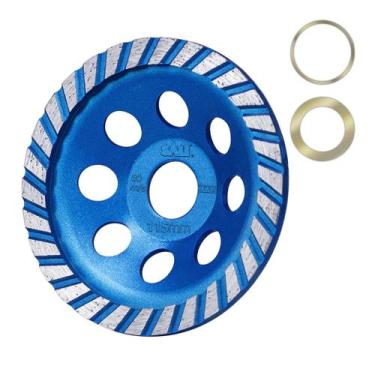 Imagem de Rebolo de concreto diamantado SALI 115mm para rebarbadora