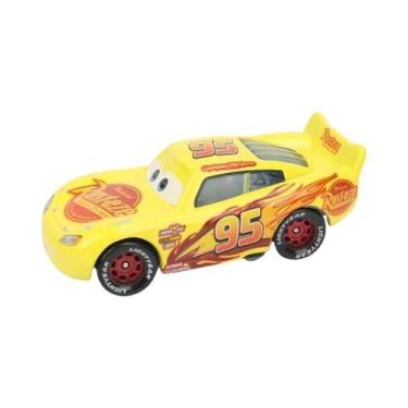 Imagem de Brinquedo Lightning McQueen Disney Pixar Cars 155 Metal Diecast Presen