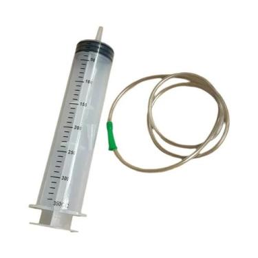 Imagem de Seringas De Plástico Duráveis De Grande Capacidade Corpo Transparente 