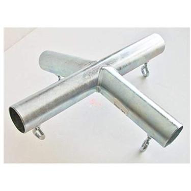 Imagem de 4 Way TOP Center Low Peak Down Angle 1" Fitting (P4L) - Fits 1" EMT Pipe That has an Outer Diameter of 1 3/16".