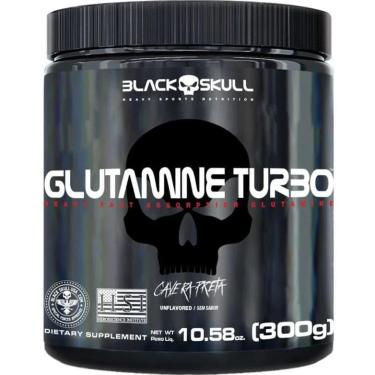 Imagem de Glutamina Turbo (300g) - Black Skull-Unissex
