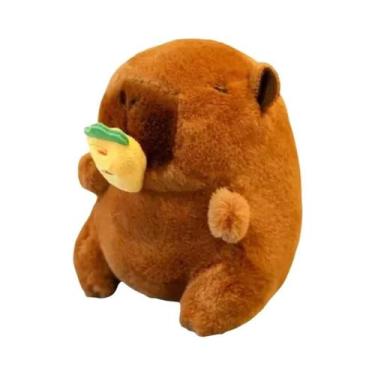 Imagem de Chaveiro De Capivara De Pelúcia Fofa De 12cm, Brinquedo De Desenho Ani