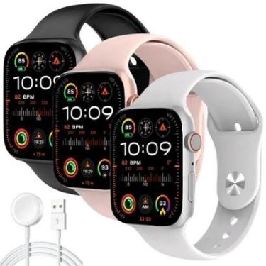 Imagem de Smartwatch Masculino Feminino W29s Série 9 Tela 47mm Original Recebe Notificaçoes ChatGpt IA C/NF-Unissex