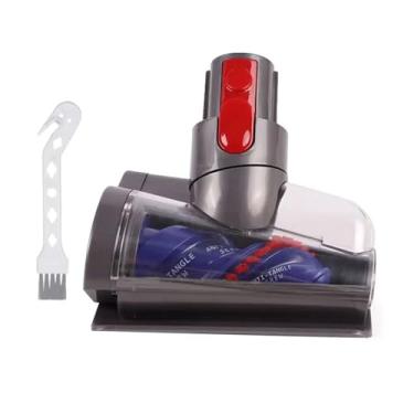 Imagem de Hujscufdjy Mini aspirador de pó de cabeça de escova, ferramenta de limpeza de pelos de animais de estimação, para escadas alcatifadas, almofadas de sofá compatíveis com Dyson V7 V8 V10 V11 V15