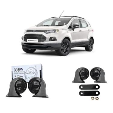 Imagem de BUZINA AUTOMOTIVA CARACOL (PAR) GRAVE/AGUDO PARA ECOSPORT 2013 > 2017 - TIGER AUTO