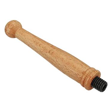 Imagem de Generic Apenas alça de selo de cera, alça de madeira, alças de carimbo de vedação de substituição para cartão de convite de casamento estilo 8, marrom