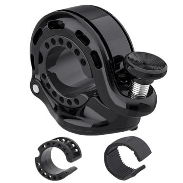 Imagem de Sino de bicicleta escondido em sino, suporte protetor à prova d'água, compatível com airtag, guidão de bicicleta, mtb, bicicleta de estrada