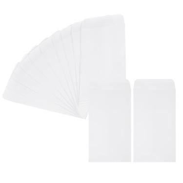 Imagem de PATIKIL Envelope para dinheiro 16,5 cm x 8,9 cm, 200 peças, envelopes para dinheiro, porta-dinheiro, orçamento, economia, desafio, carta para presente, moedas, cheques, bilhetes, joias, cartão de