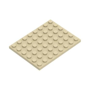 Imagem de Blocos De Montar Compatíveis Para Crianças 15 Peças 3036 6x8 Placas De