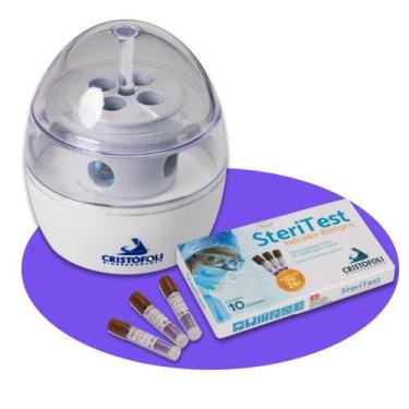 Imagem de Mini Incubadora Cristófoli com Indicadores Biológicos