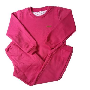 Imagem de Conjunto moletom juvenil e infantil do 1 ao 16 - Turbelencia, Rosa pin