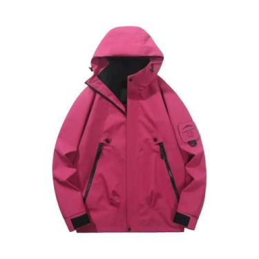 Imagem de Jaqueta Masculina Oversize Para Montanhismo De Outono, Corta-Vento, Im