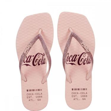 Imagem de Chinelo Coca Cola Cc4387 Alma Square Feminino-Feminino