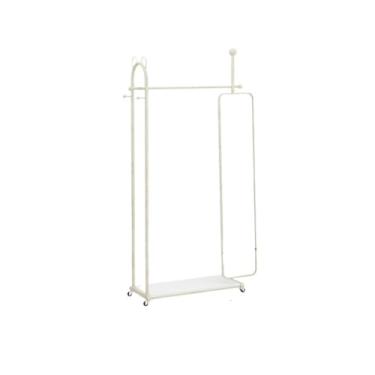 Imagem de KHUTRW3D Espelho e cabideiro para quarto de quarto combinados com piso giratório com suporte livre